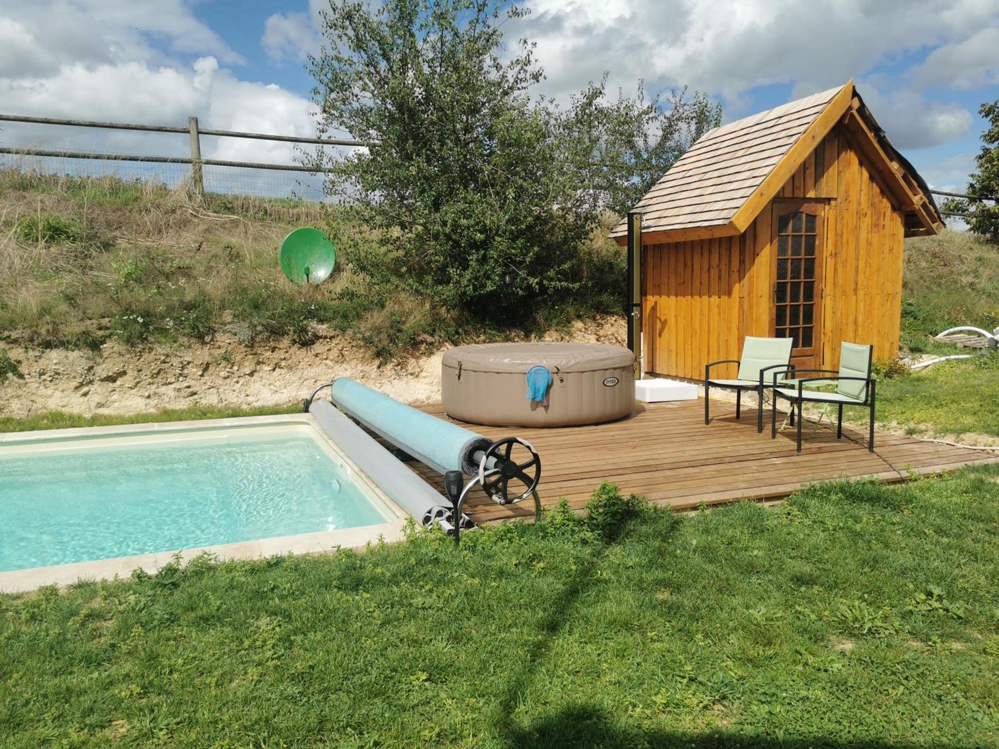La Bulle Des Champs Bed & Breakfast Champmotteux Luaran gambar