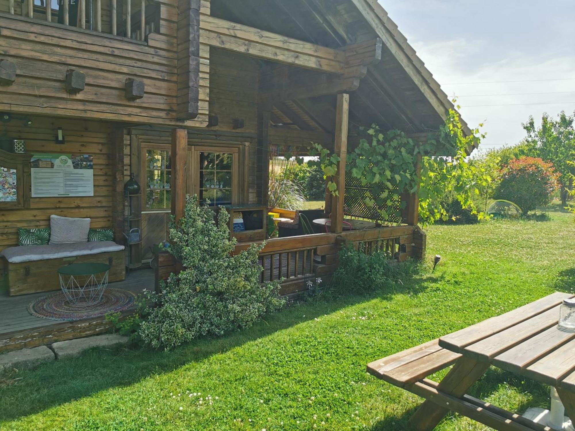 La Bulle Des Champs Bed & Breakfast Champmotteux Luaran gambar